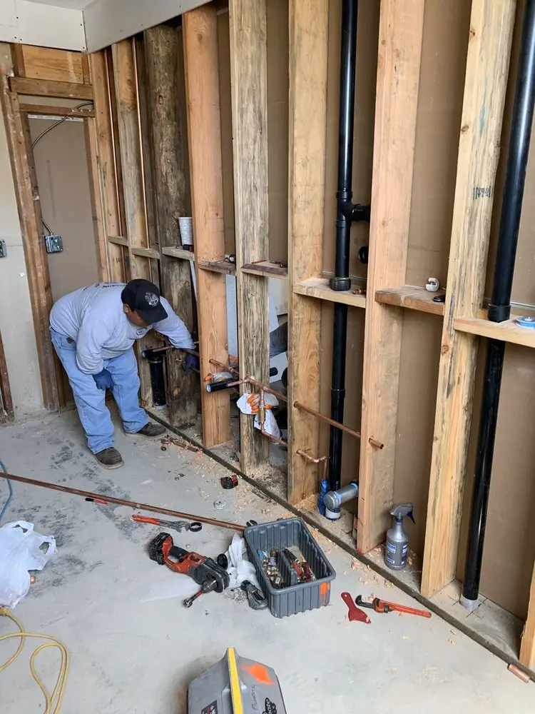 Commercial rough-in plumbing for Trenchless Sewer Repair in Hightstown
